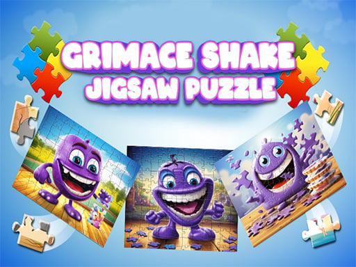 Grimace Shake Jigsaw Puzzlef