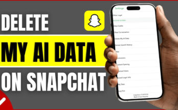 How to reset Snapchat My AI data