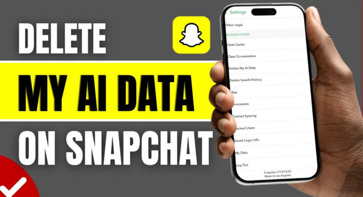 How to reset Snapchat My AI data
